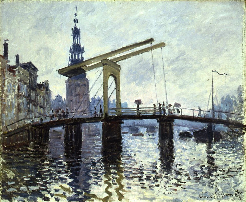 Ámsterdam, El Puente - Claude Monet