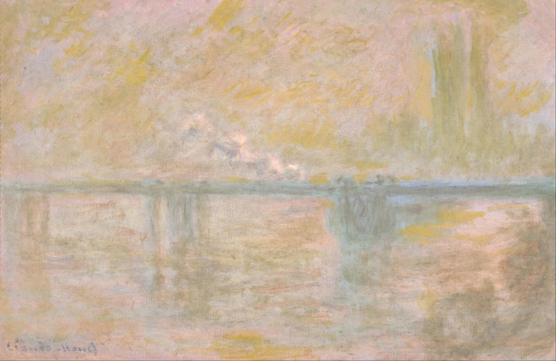 El puente Charing-Cross en Londres - Claude Monet