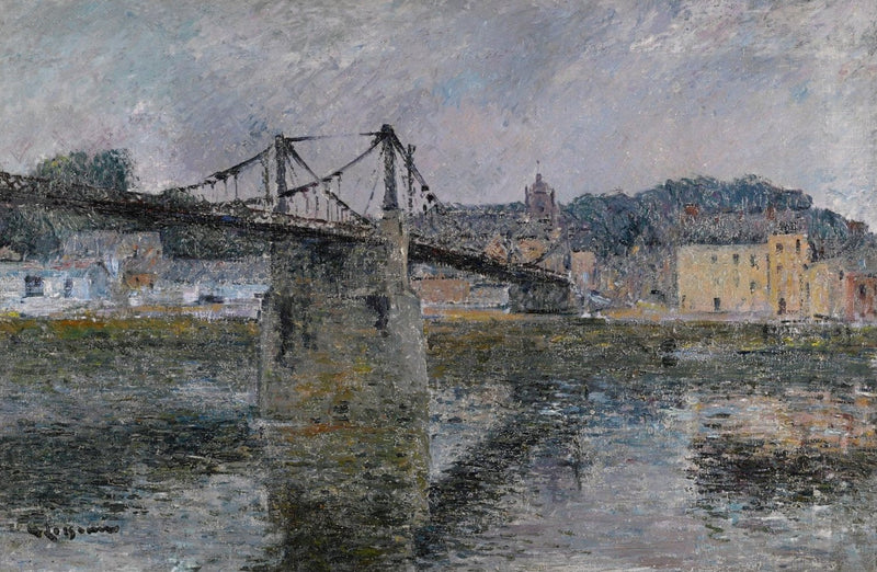 El puente de Elbeuf - Gustave Loiseau