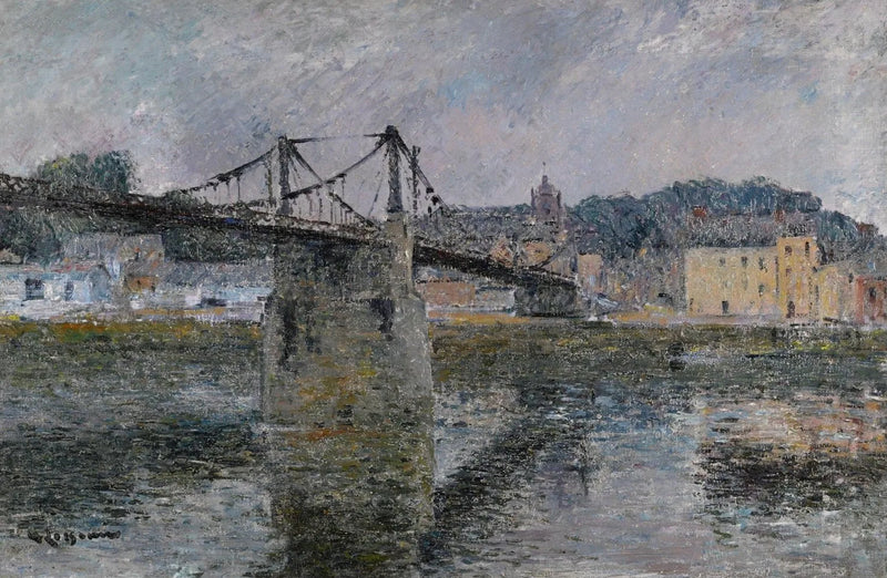 El puente de Elbeuf - Gustave Loiseau