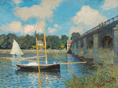 Le Pont d’Argenteuil - Claude Monet - Alpha Reproduction