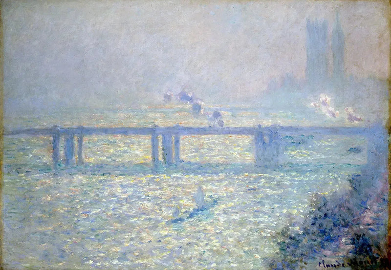 El puente de Charing Cross - Claude Monet