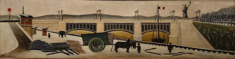 El Puente de Grenelle - Henri Rousseau