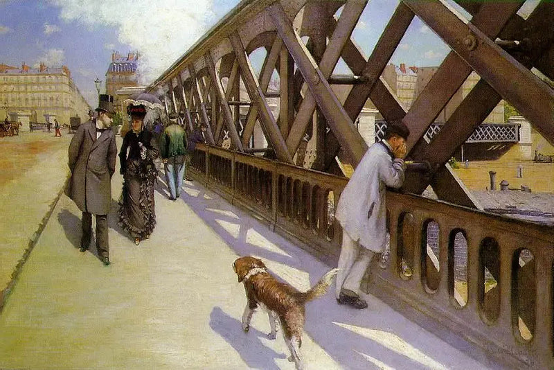 El Puente de Europa - Gustave Caillebotte