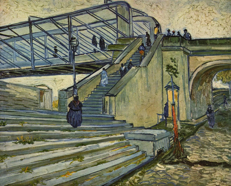El Puente de Trinquetaille - Vincent van Gogh