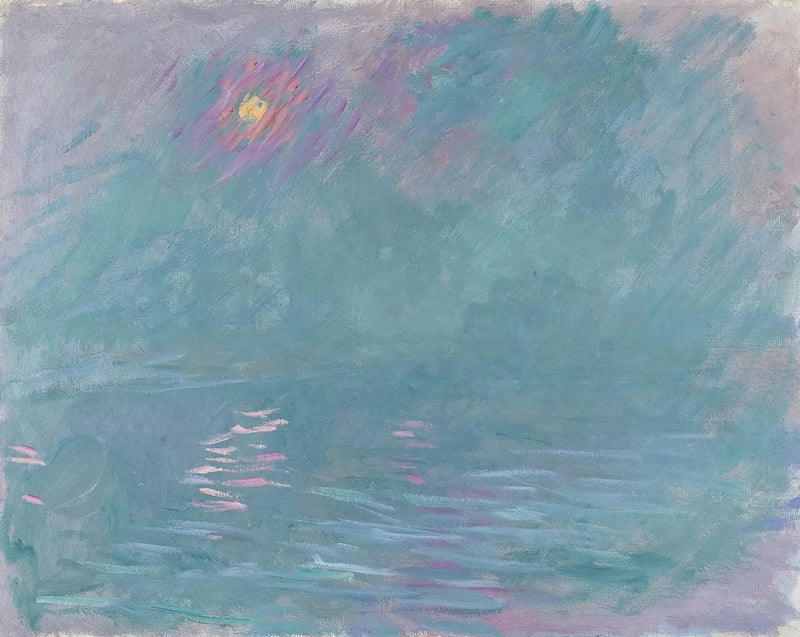 El puente de Waterloo - Claude Monet