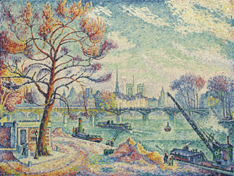 El Puente de las Artes - Paul Signac