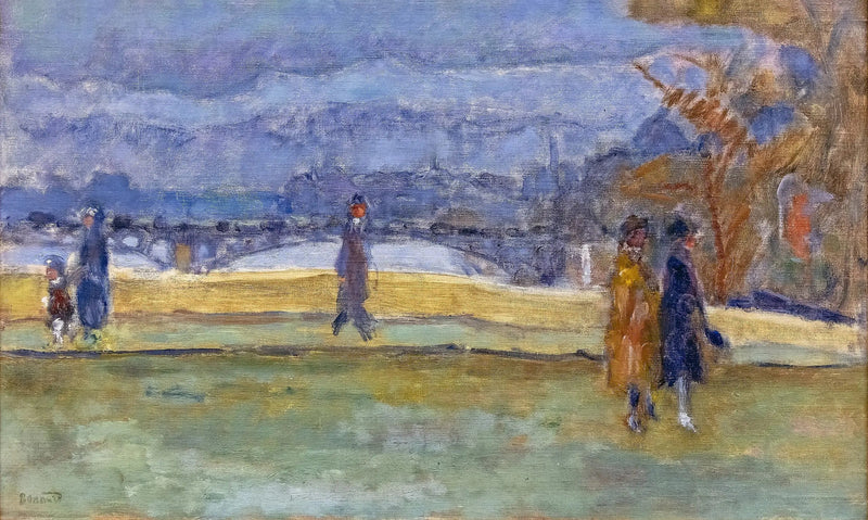 El Puente de los Santos Padres - Pierre Bonnard