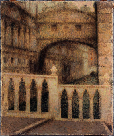 Le pont des Soupirs - Henri Le Sidaner - Alpha Reproduction
