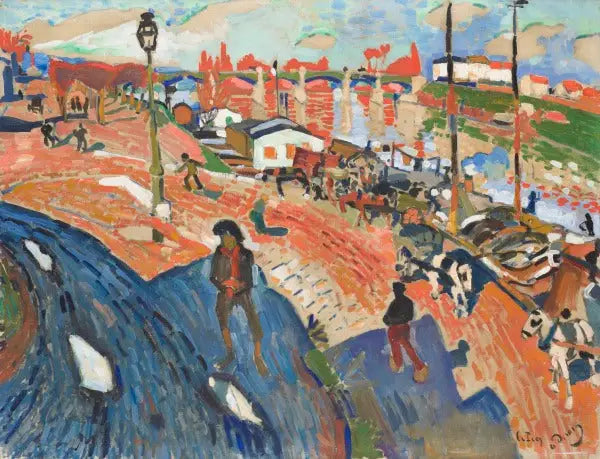 El Puente de Pecq - André Derain
