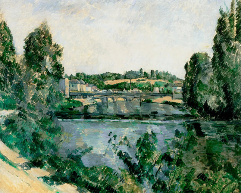 El Puente y el desagüe en Pontoise - Paul Cézanne
