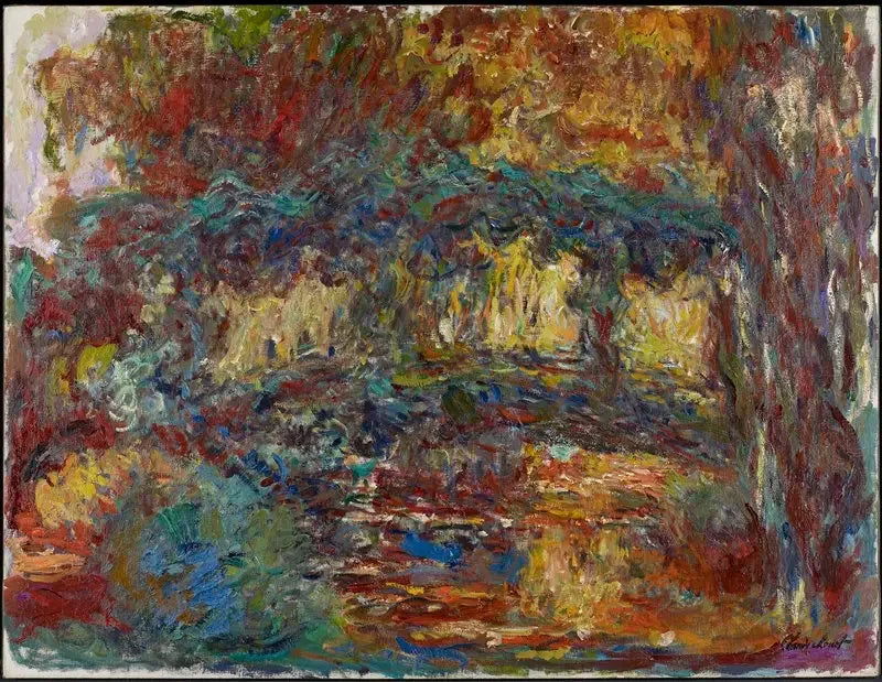 El puente japonés - Claude Monet