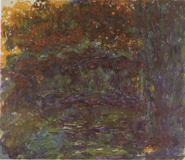 El puente japonés - Claude Monet