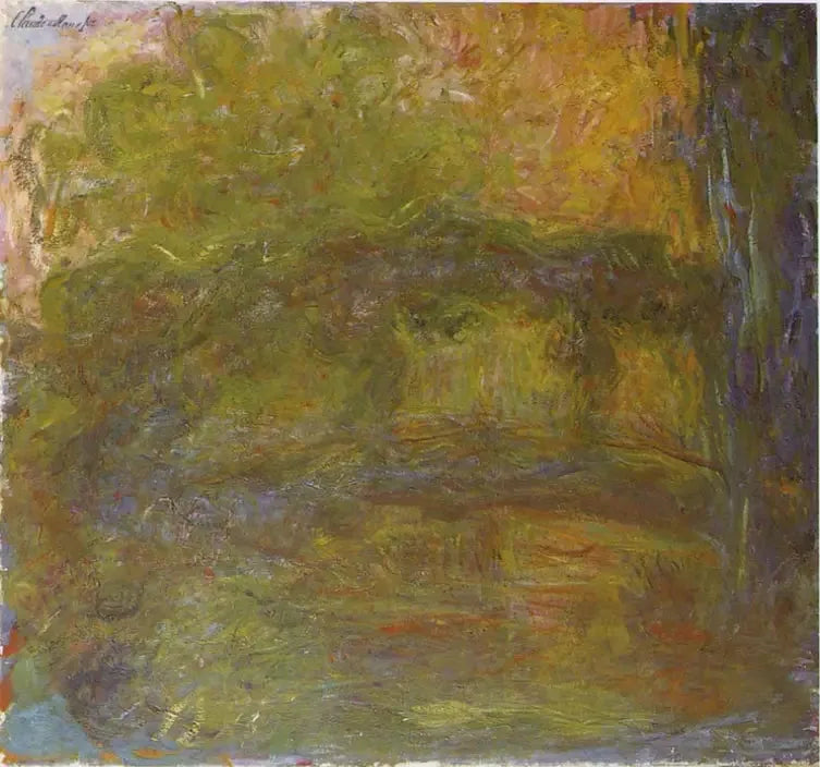 El Puente japonés - Claude Monet