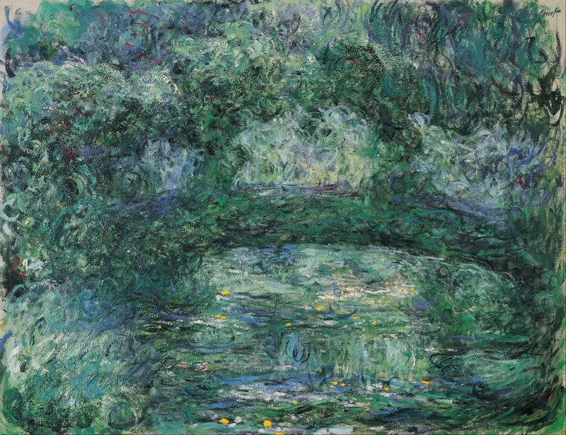 El puente japonés - Claude Monet