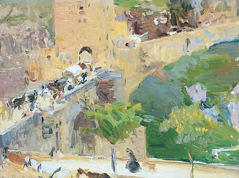 El Puente - Joaquín Sorolla