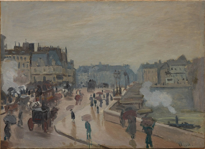 El Pont Neuf - Claude Monet