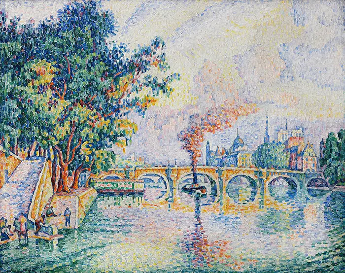El Puente Nuevo, París - Paul Signac