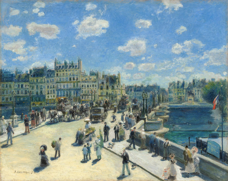 El Puente Nuevo - Pierre-Auguste Renoir