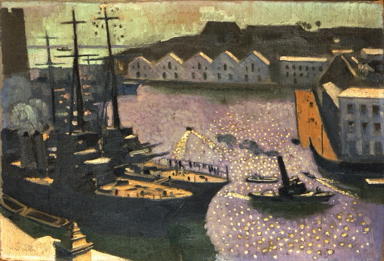 El puerto de Brest - Maurice Denis