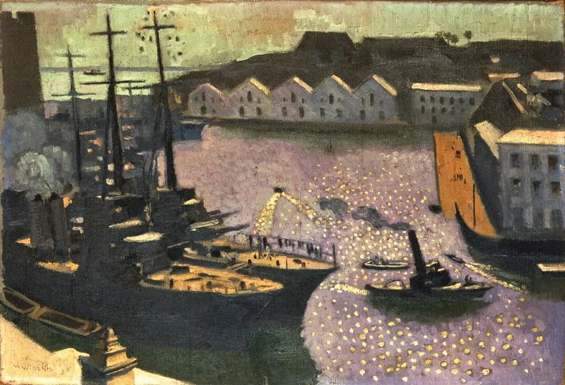 El puerto de Brest - Maurice Denis