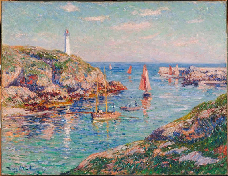 El puerto de Douvelan - Henry Moret