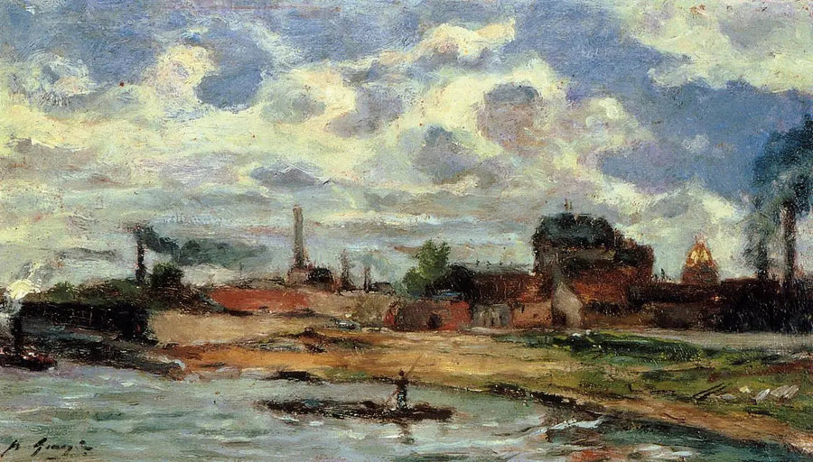 El Puerto de Javel I - Paul Gauguin