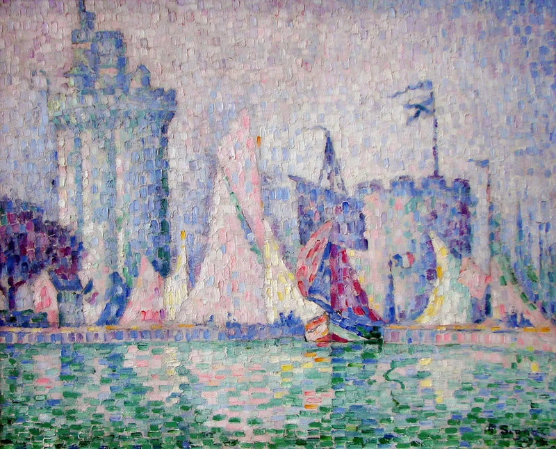 El Puerto de La Rochelle - Paul Signac