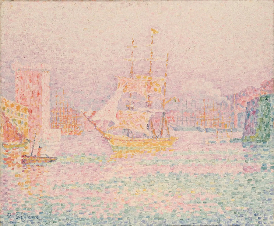 El Puerto de Marsella - Paul Signac