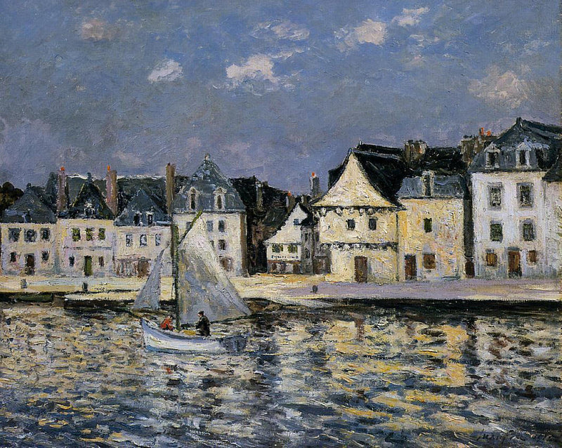El puerto de Saint-Goustan - Maxime Maufra