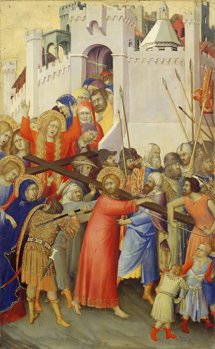 La Carga de la Cruz - Simone Martini