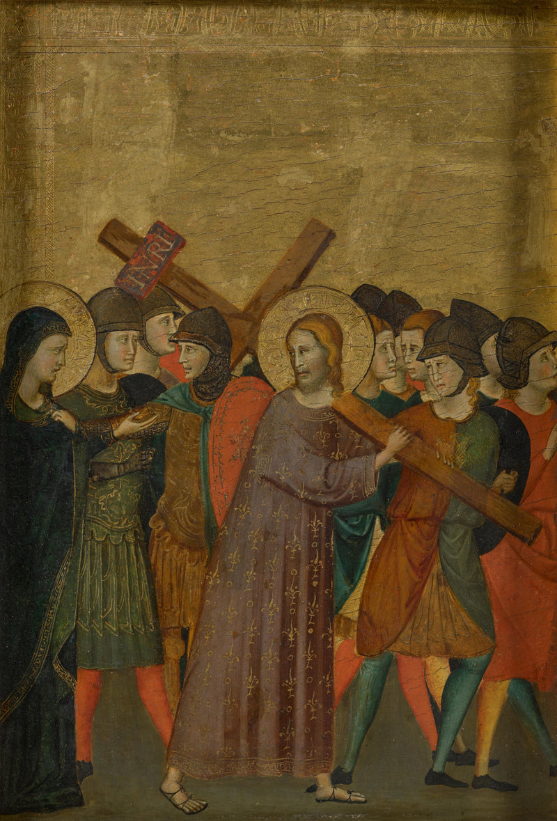 El porte de la cruz - Maestro de San Martino alla Palma