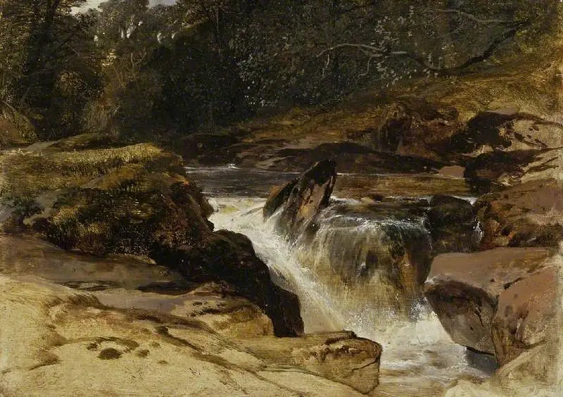 La olla de Gartness, Drymen, Stirlingshire - Edwin Henry Landseer