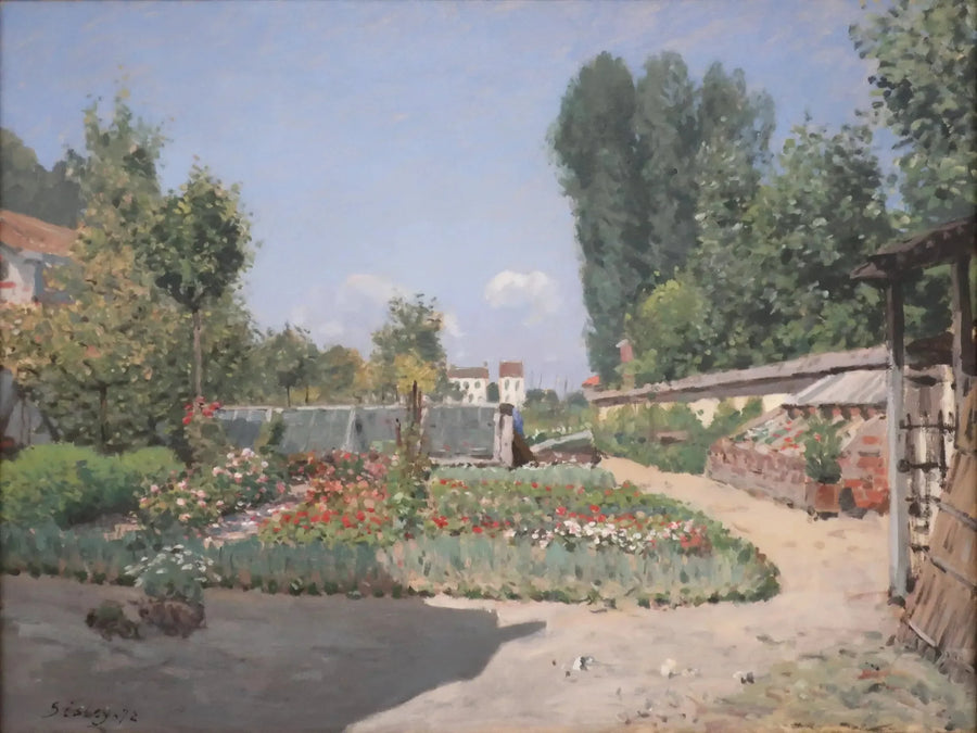 El Huerto (El Huerto) - Alfred Sisley