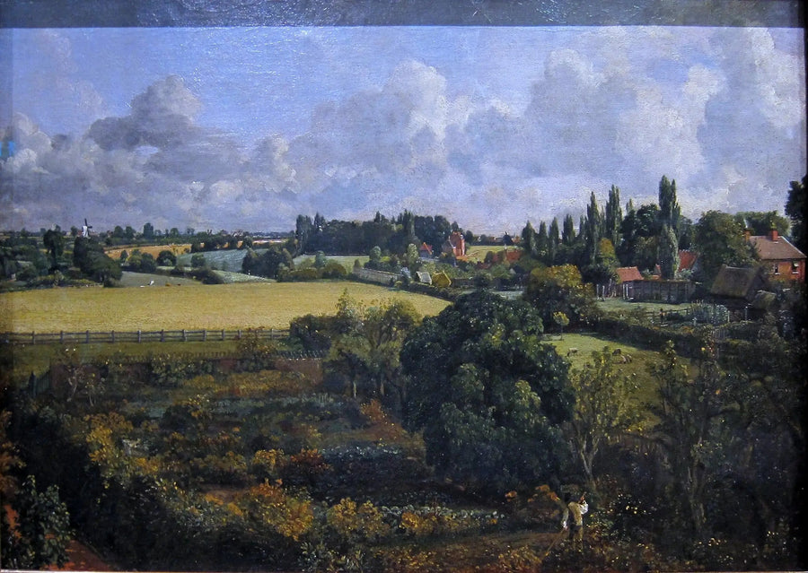 El huerto del gendarme Golding - John Constable