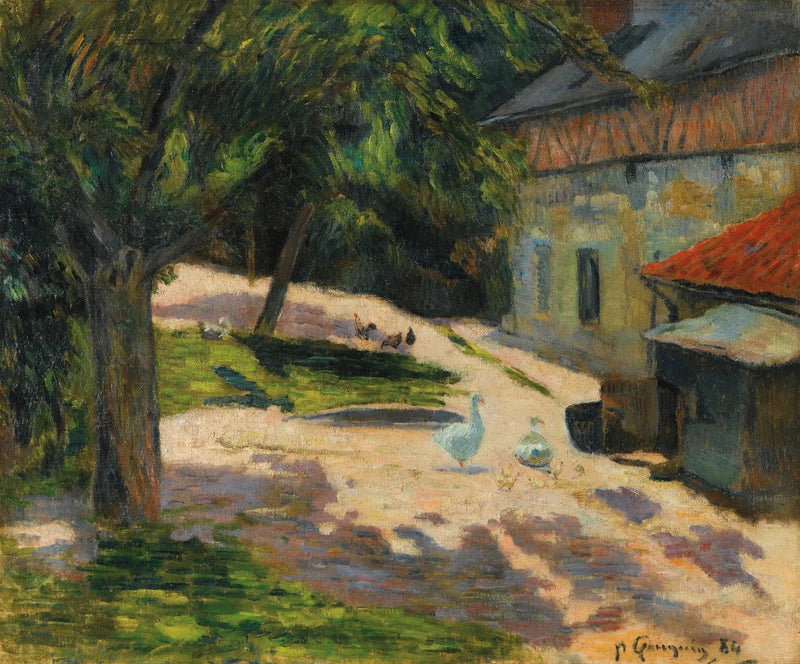 El Gallinero - Paul Gauguin