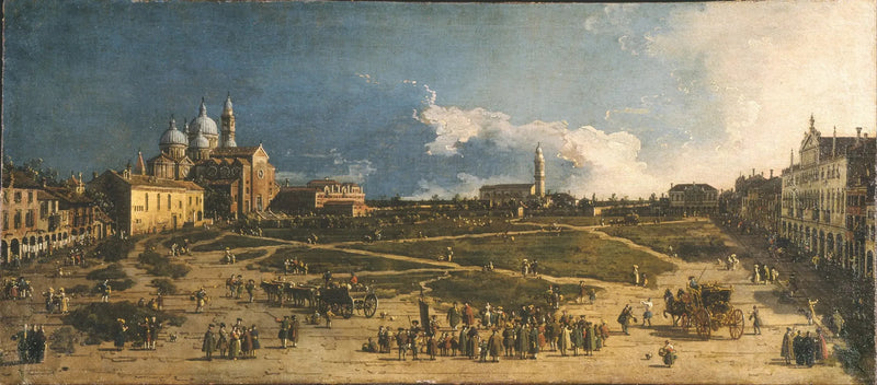 El Pra della Valle en Padua - Canaletto
