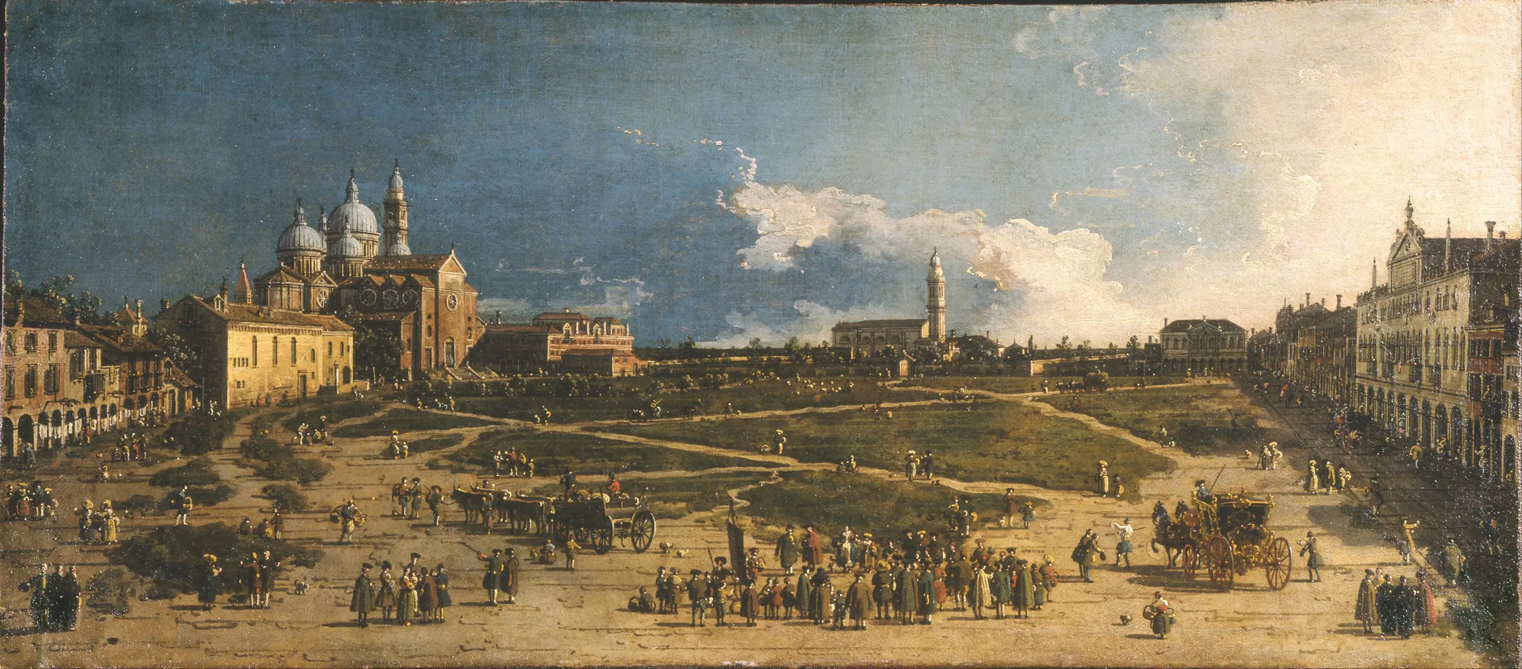 Le Pra della Valle à Padoue - Canaletto - Alpha Reproduction