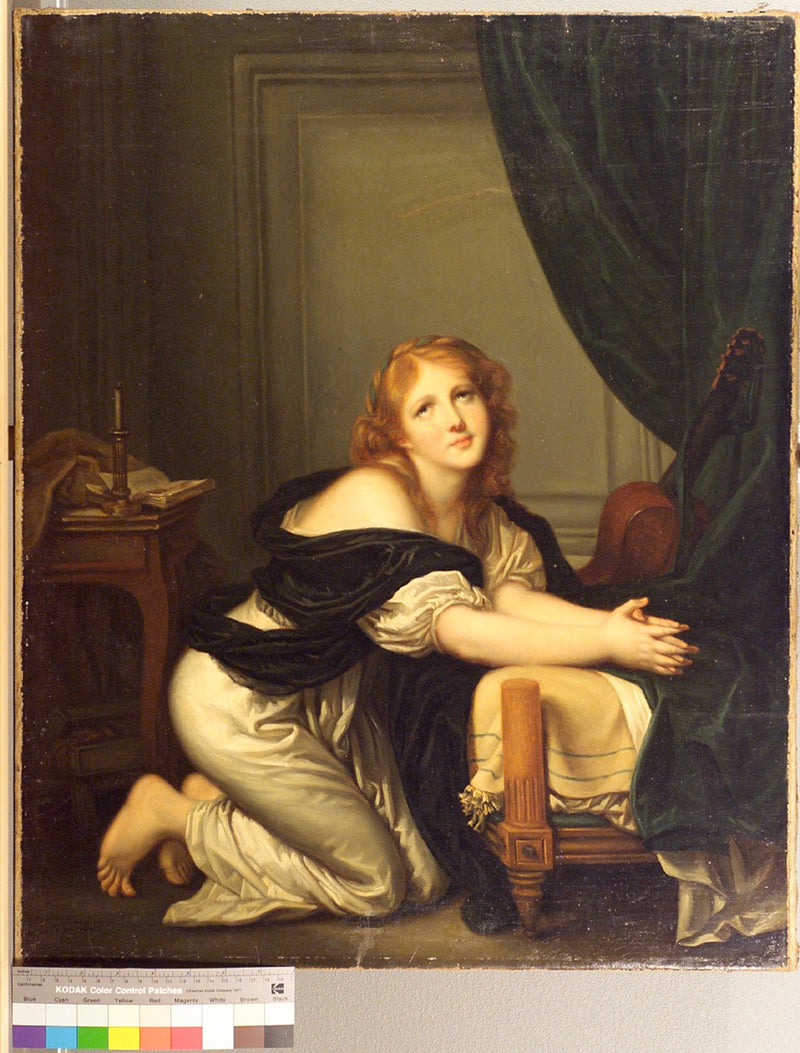 La oración de la mañana. ¿Copia? ¿Réplica? - Jean-Baptiste Greuze