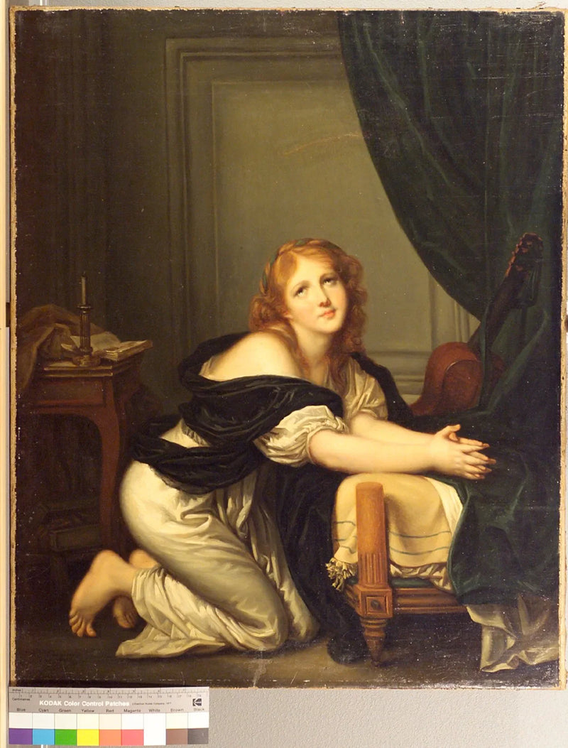 La oración de la mañana. ¿Copia? ¿Réplica? - Jean-Baptiste Greuze