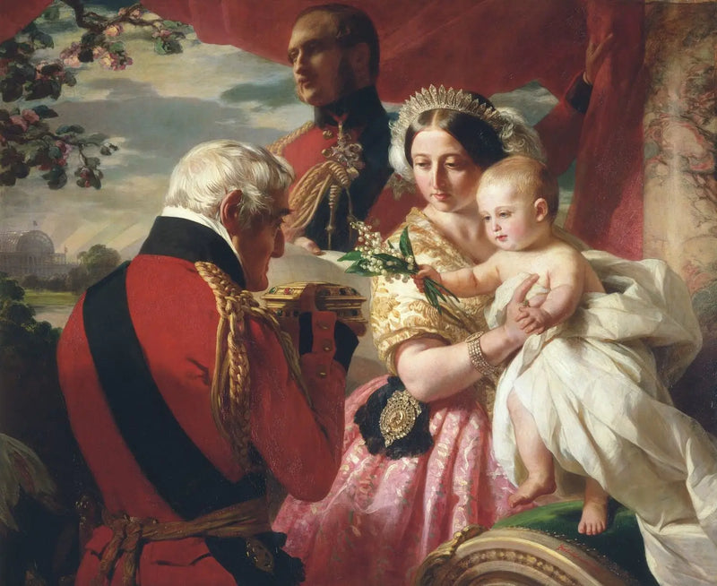 Primero de mayo de 1851 - Franz Xaver Winterhalter