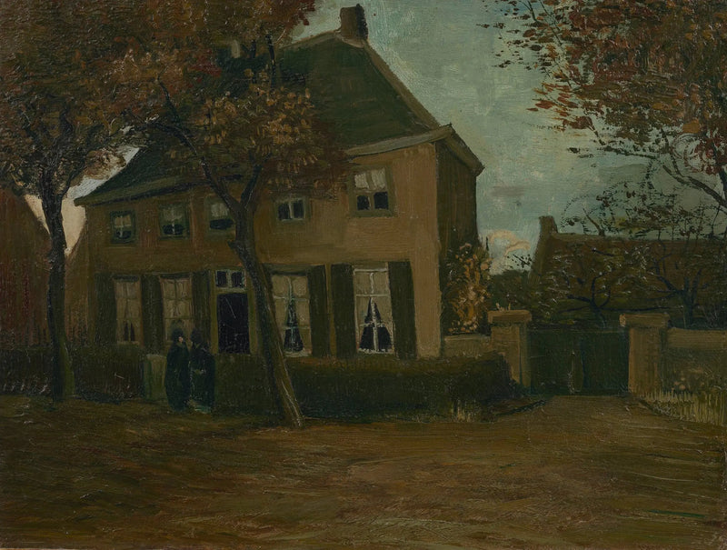El presbiterio de Nuenen - Vincent van Gogh