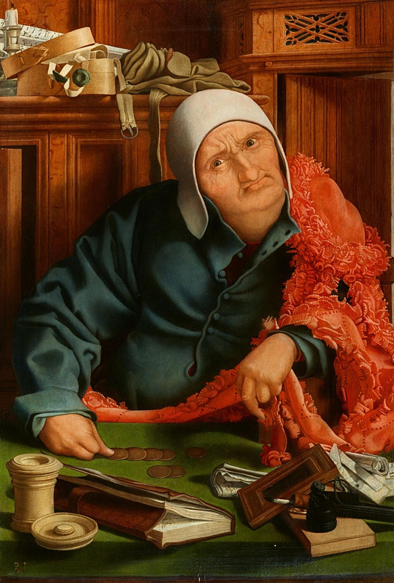 El prestamista de dinero - Marinus van Reymerswale