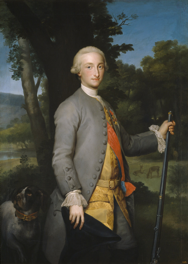 « El Príncipe de Asturias, futuro Carlos IV de España » - Anton Raphael Mengs