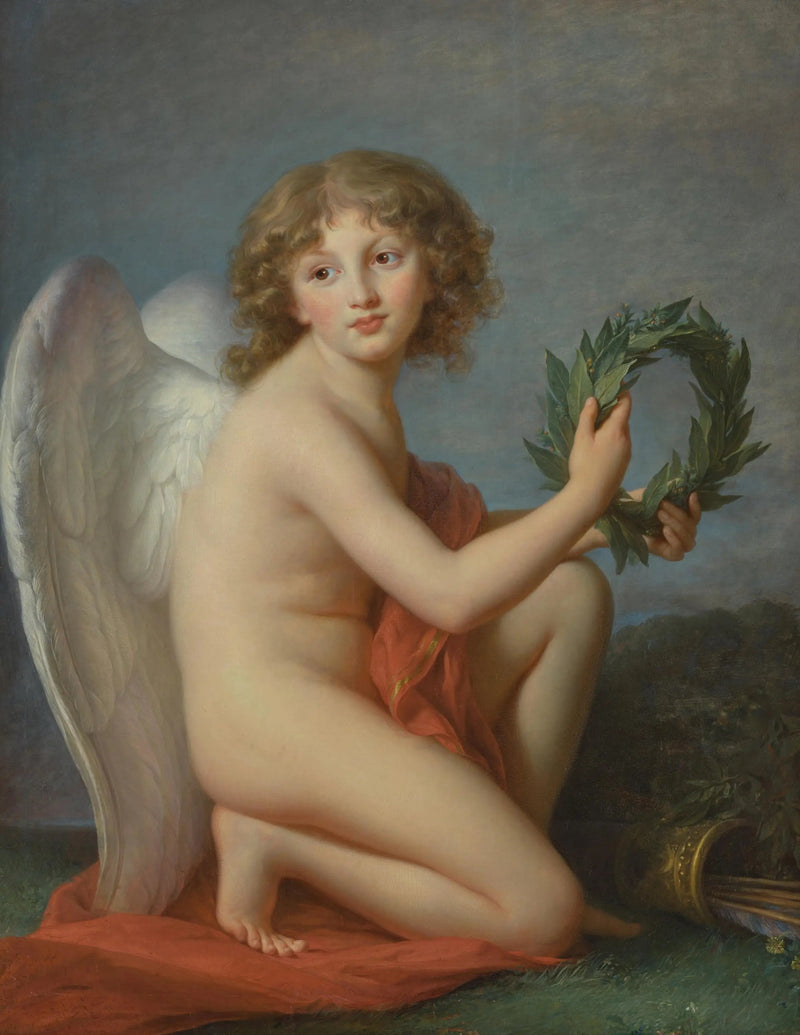 El príncipe Henri Lubomirski que el genio de la fama - Élisabeth Vigée Le Brun