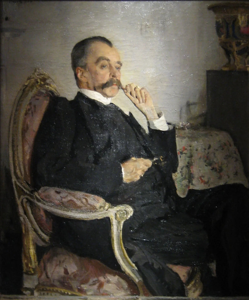 Príncipe Vladimir Mikhailovich Golitsyn - Valentin Serov