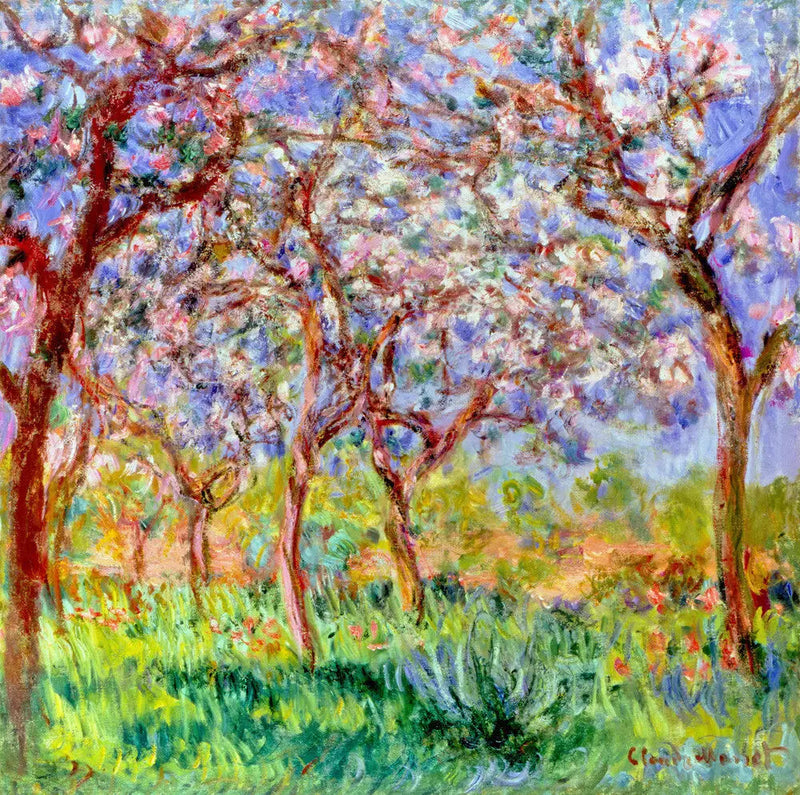 La primavera en Giverny - Claude Monet