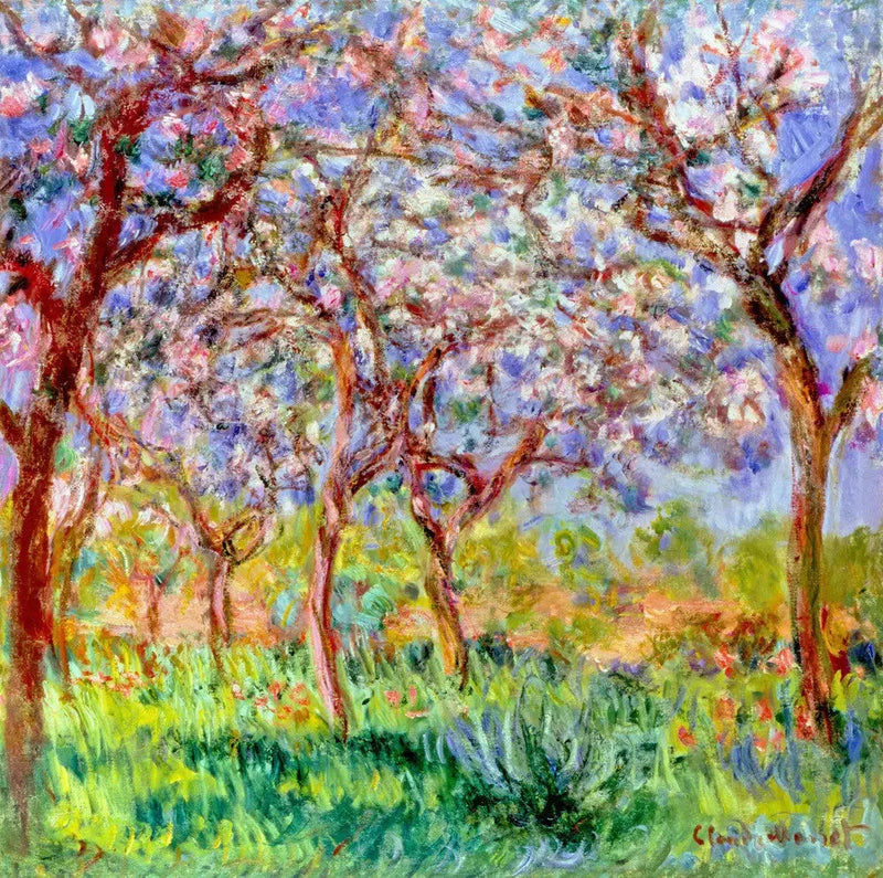 La primavera en Giverny - Claude Monet