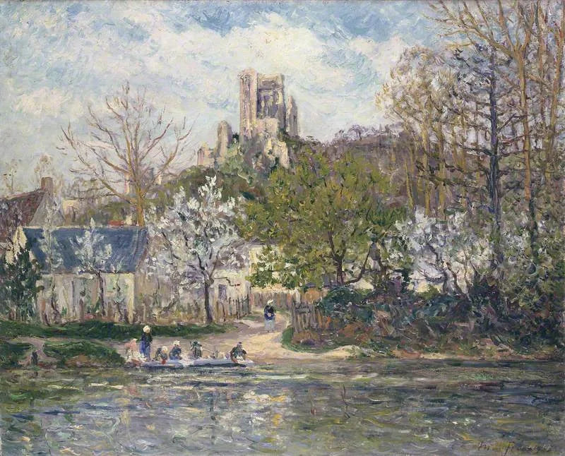 La primavera en Lavardin (Touraine) - Maxime Maufra