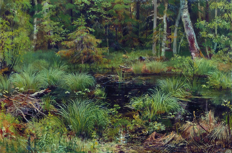 La primavera en el bosque - Ivan Chichkine